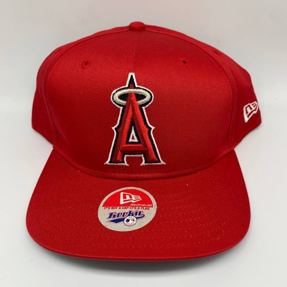 Vintage Los Angeles LA Angels MLB New Era Hat Snapback Cap Men New - Picture 1 of 8